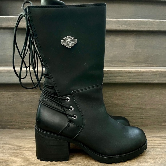 Harley Davidson Aldona Boots - Picture 1 of 7